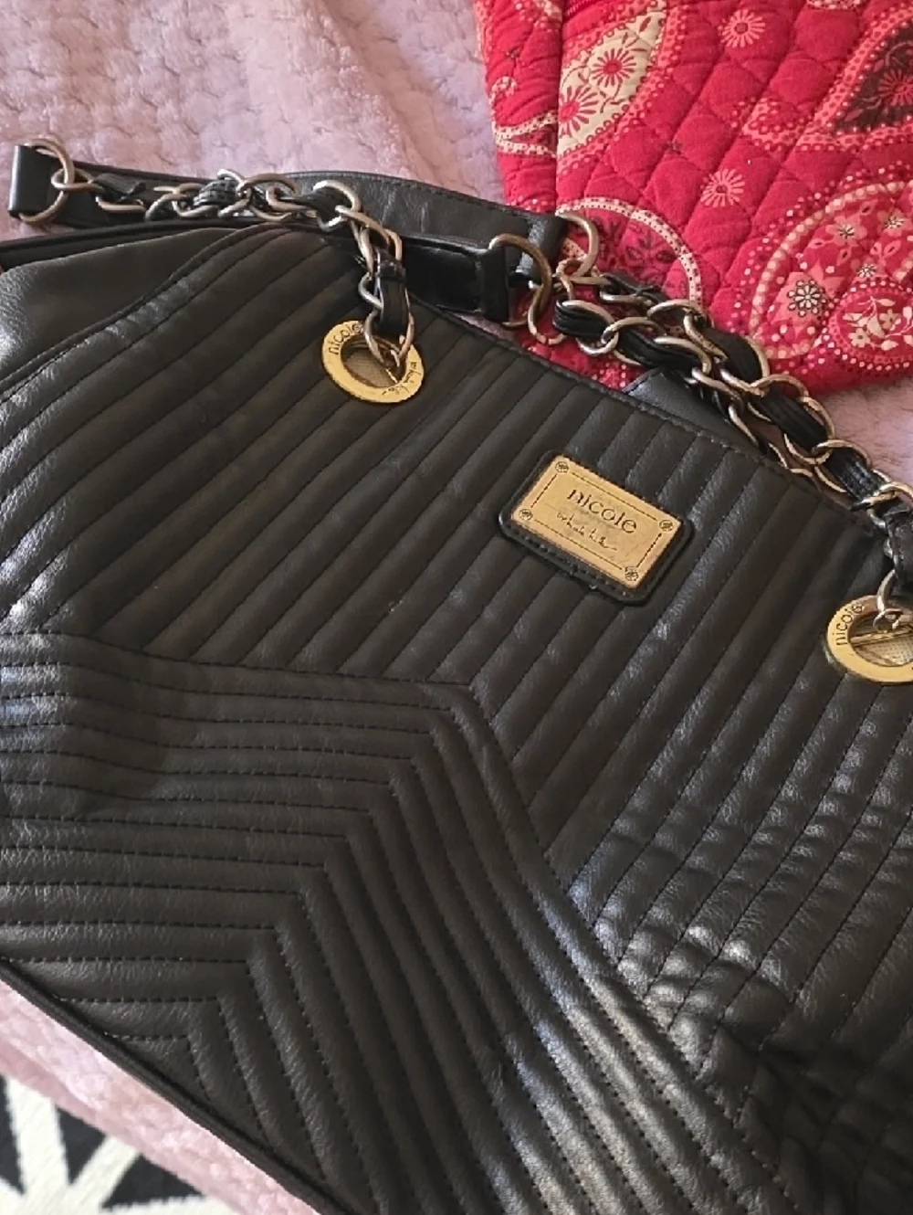 Bundle 4 Purses V Bradley Tangellio, N Miller Good Condition - Picture 2 of 5